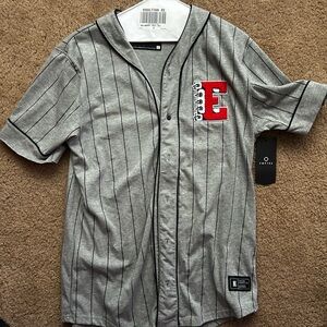 Gray Striped Baseball Shirt Empyre